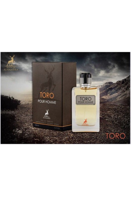 Eau de Parfum TORO Voor Mannen ALHAMBRA 100mL - Maison Alhambra Parfums Dubai-Parfums Dubaï-Safwa Boutique