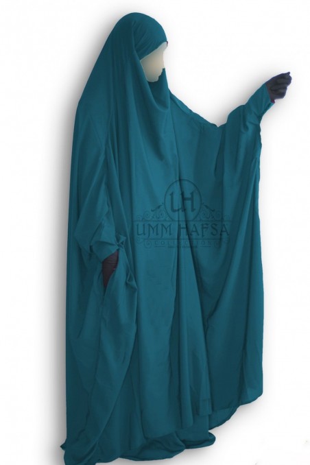 Jilbab met rits “rok” Umm Hafsa-jilbeb & jilbab-Safwa Boutique