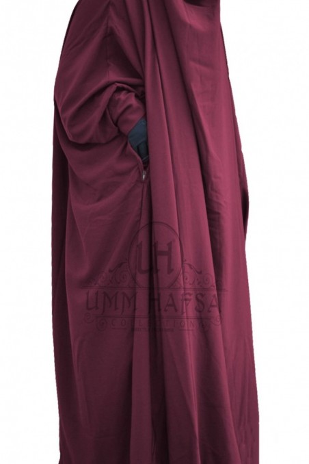 Jilbab con cremallera “falda” Umm Hafsa-jilbeb & jilbab-Safwa Boutique