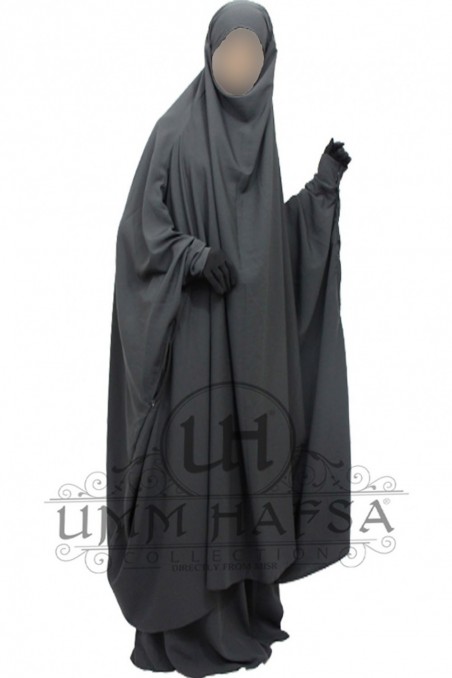 Jilbab con zip “gonna” Umm Hafsa-jilbeb & jilbab-Safwa Boutique