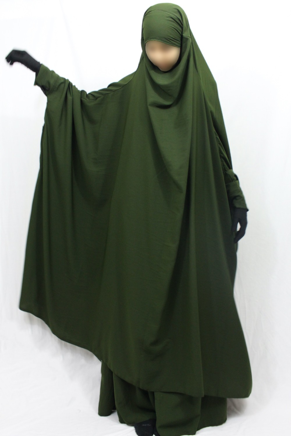 Jilbab com zíper “saia” Umm Hafsa-jilbeb & jilbab-Safwa Boutique