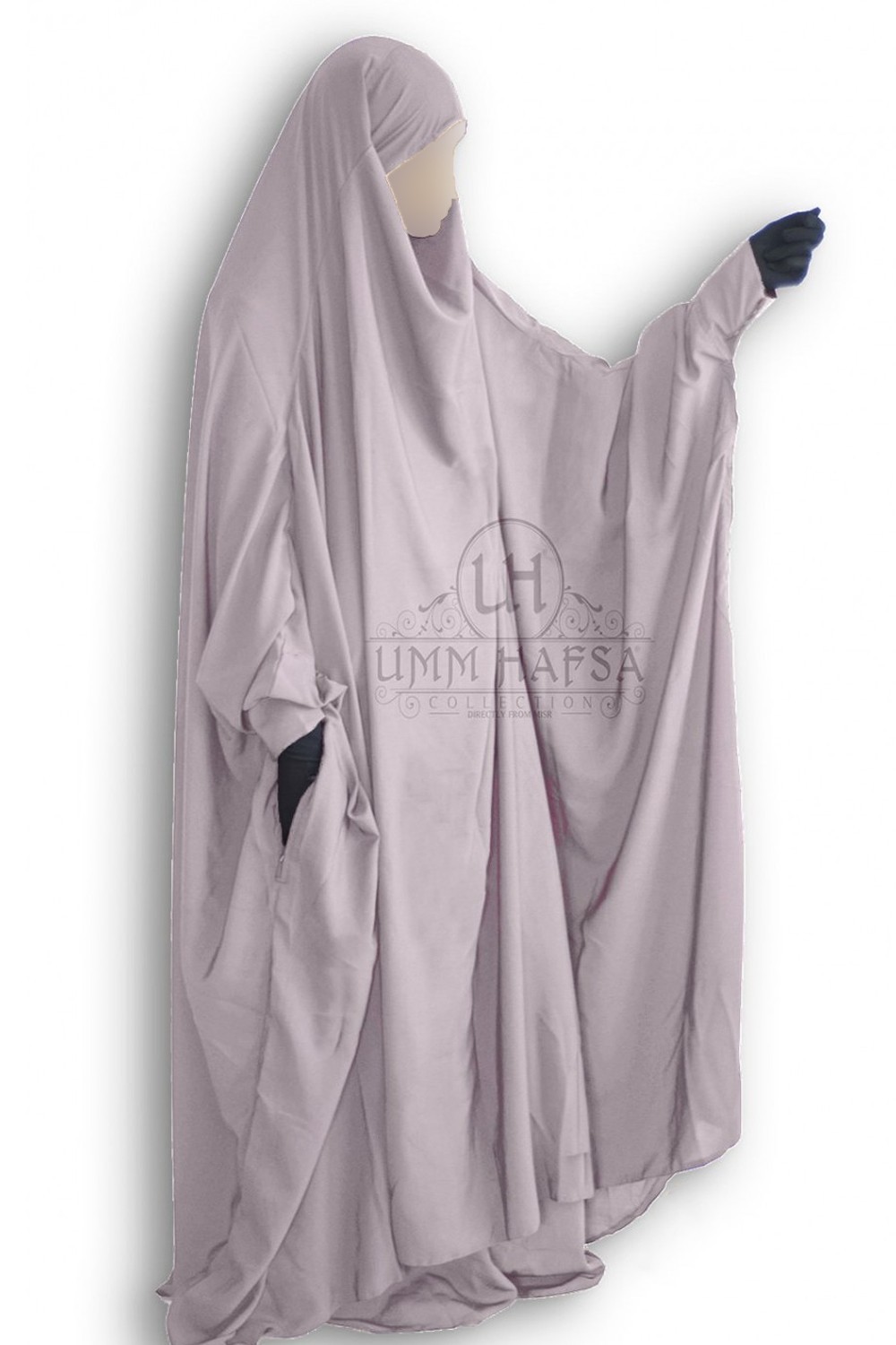 Jilbab met rits “rok” Umm Hafsa-jilbeb & jilbab-Safwa Boutique