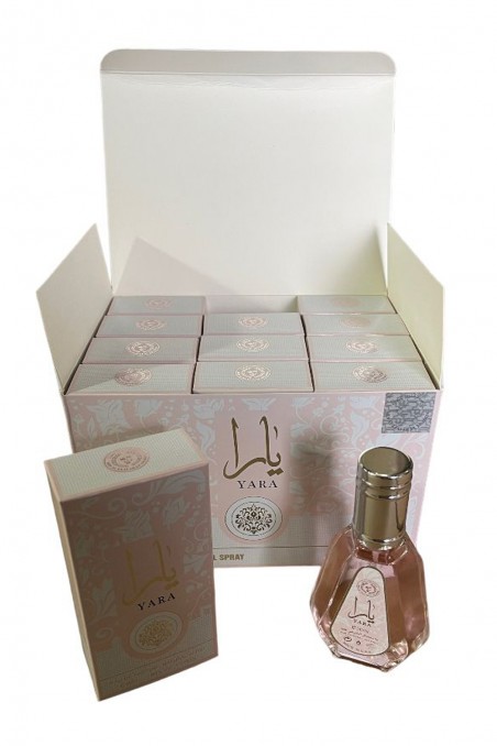 Set von 12 Yara Pink Lattafa Eau de Parfum 50ml - Lattafa Parfums Dubai-Parfüms Dubaï-Safwa Boutique