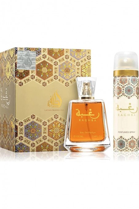 Eau de Parfum Raghba för kvinnor 100mL - Lattafa Parfymer Dubai-Parfums Dubaï-Safwa Boutique