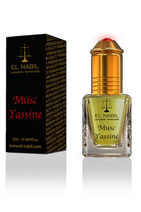 Musc Yassine El nabil 5mL - Alcoholvrij Parfum Extract - EL NABIL-Parfum oriental-Safwa Boutique