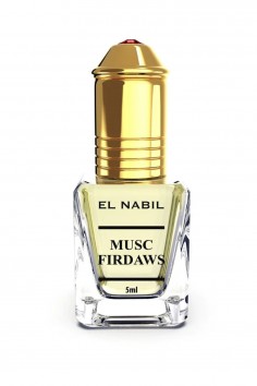 Firdaws Musk El Nabil 5mL - Alcohol-Free Perfume Extract...