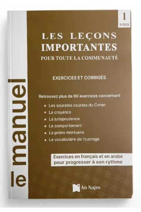 Pack les leçons importantes pour toute la communauté + exercices et corrigés - Éditions An Najm-'Aqida & croyance-Safwa Boutique