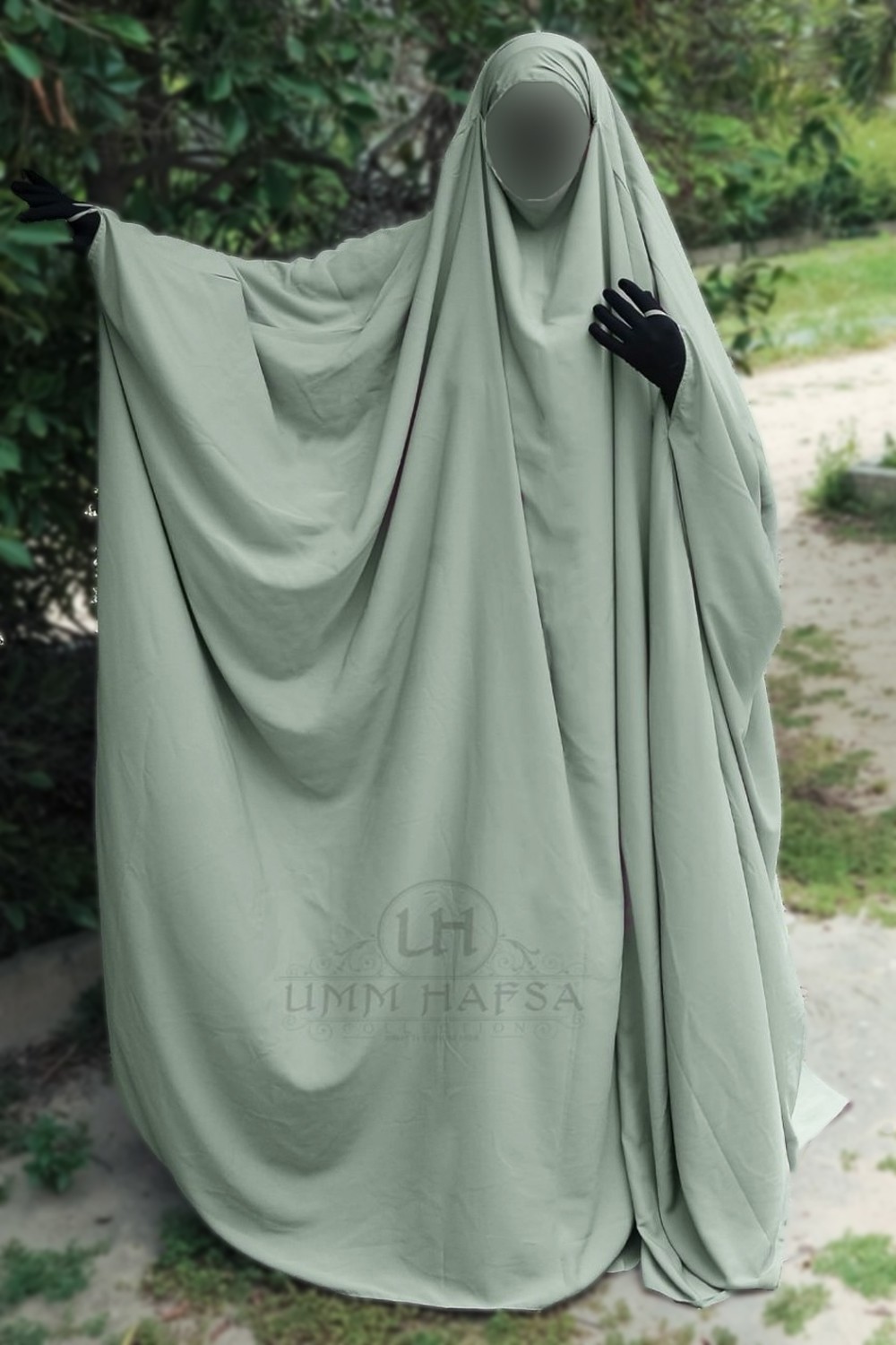 Gran jilbab saudí Umm Hafsa-jilbeb & jilbab-Safwa Boutique