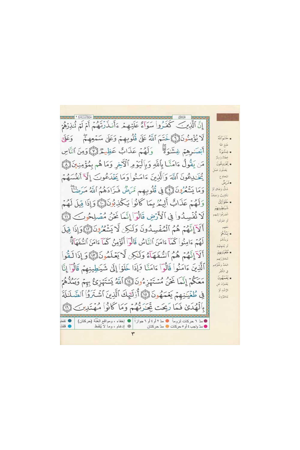 Koranen al tajwid på arabisk "Hafs" stort format - UTGAVE DAR AL MAARIFAH-القرءان – Koranen-Safwa Boutique