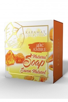 Natuurlijke zepen Amberzeep 125g - Karamat Collectie