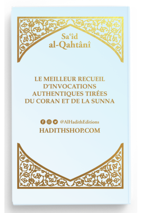 La cittadella del musulmano AR/FR/fonetica di Sa'id al-Qahtani - Edizione Al-Hadith-Rappels & Invocations-Safwa Boutique