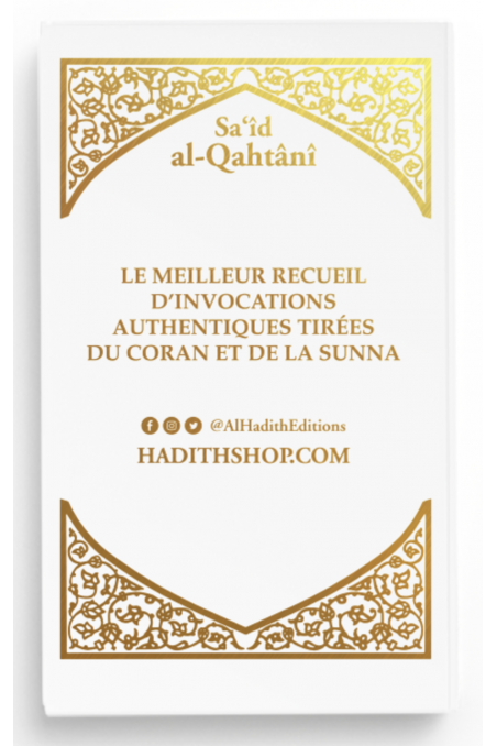 A cidadela do muçulmano AR/FR/fonética de Sa'id al-Qahtânî - Edição Al-Hadîth-Rappels & Invocations-Safwa Boutique