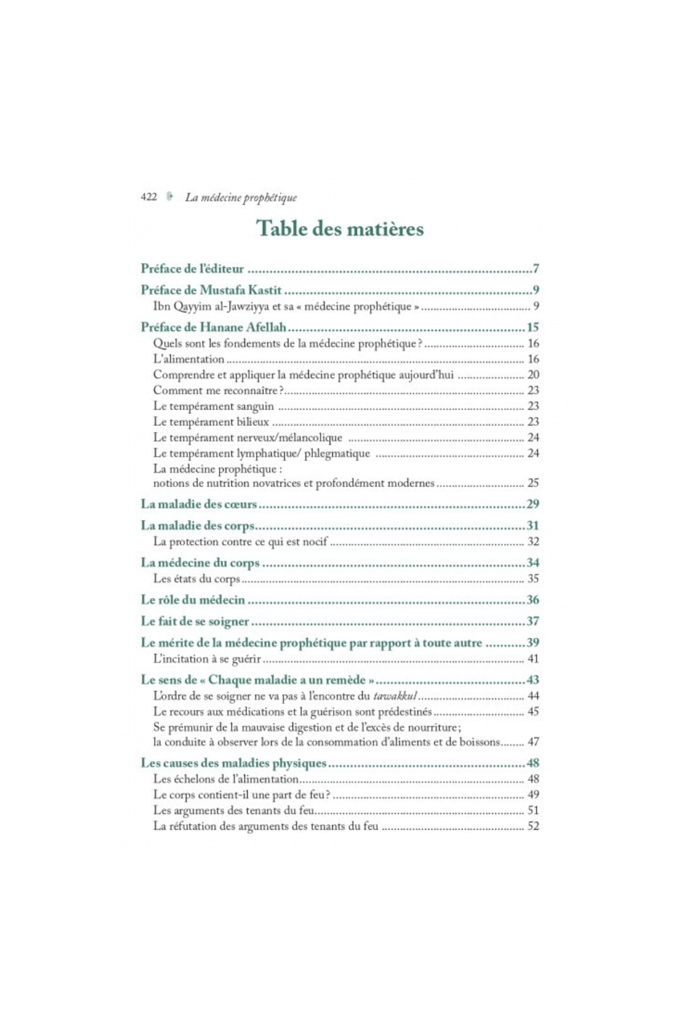 Profeetallinen lääketiede, Ibn Qayyim Al-Jawziyyan mukaan - Al-Hadith -painos-Médecine prophétique-Safwa Boutique