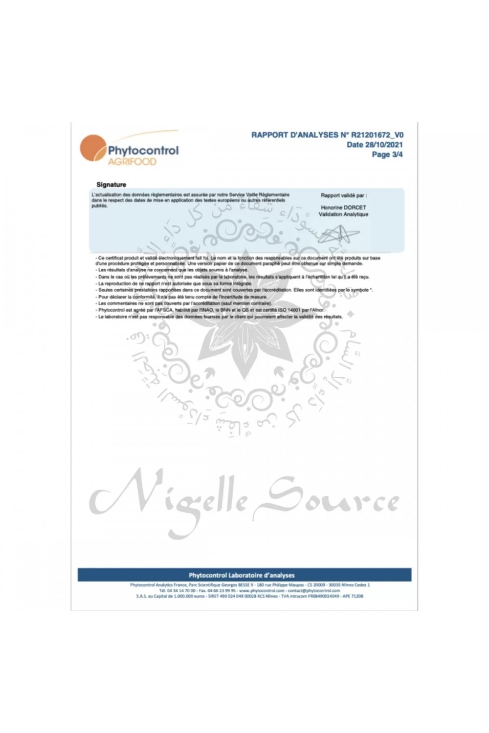 Egyptisk fänkålsolja 100ml Matanvändning - Nigelle Källa-Huiles Naturelles-Safwa Boutique