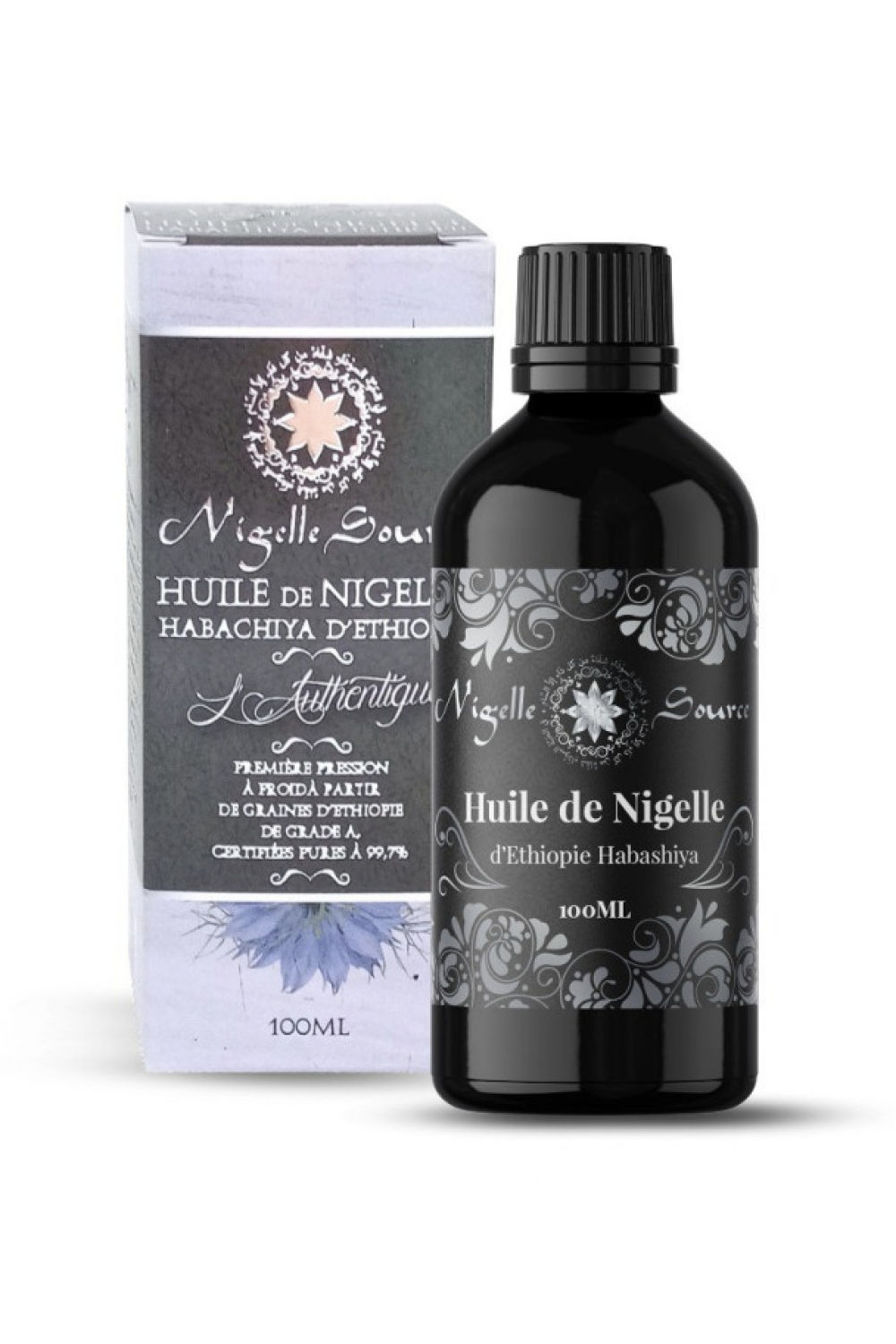 Etiopian Habachiya Nigellanöljy 100ml Elintarvikekäyttöön - Nigellan Lähde-Nigelle-Safwa Boutique