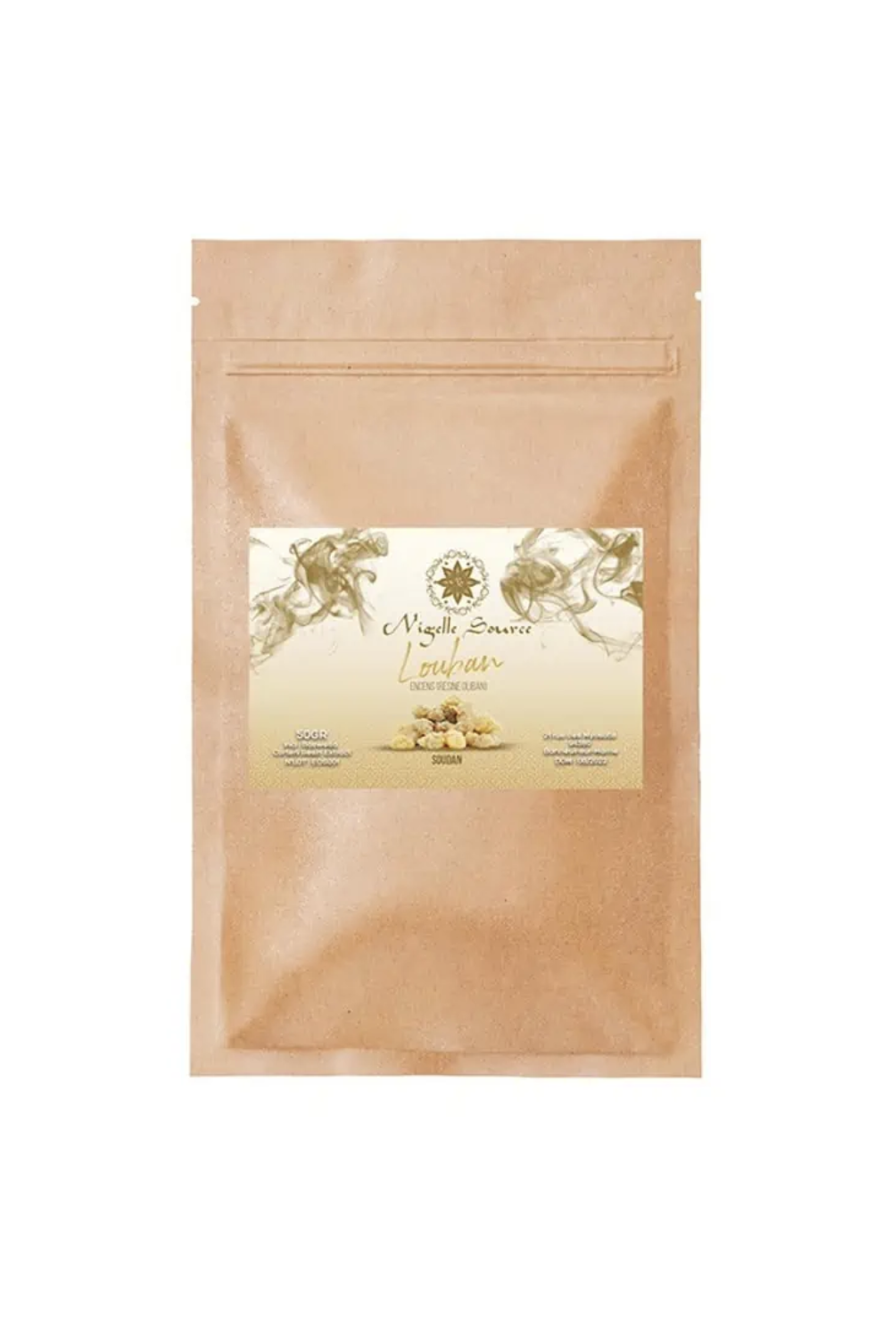 Louban do Sudão "Resina de Olíbano" 50g Incenso - Fonte de Nigella-Plantes medicinales-Safwa Boutique