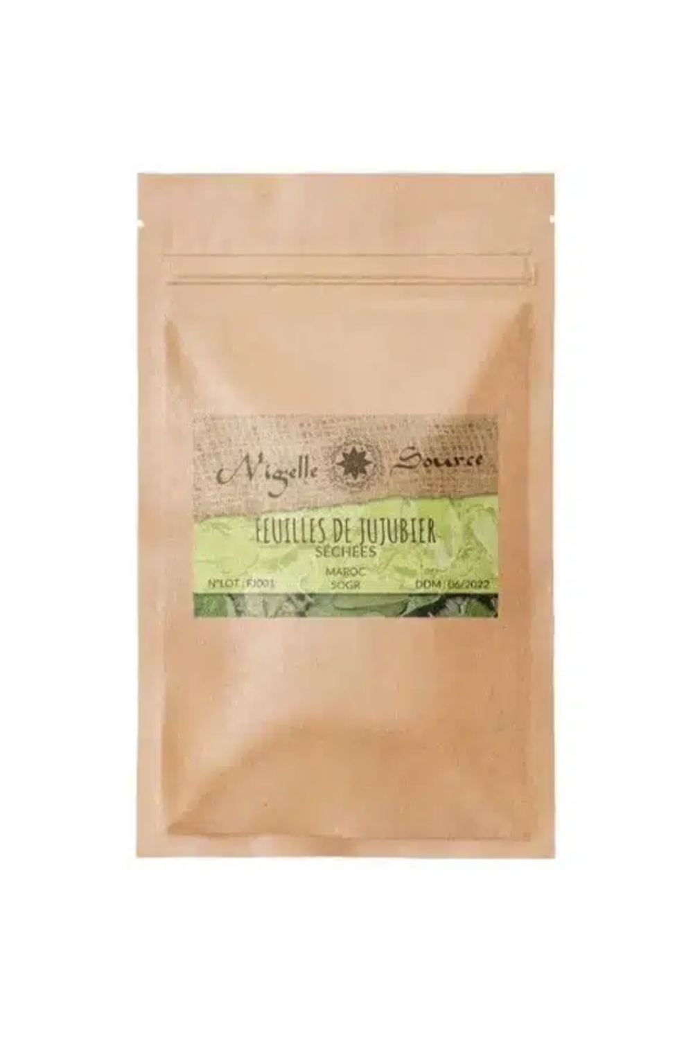 Foglie di giuggiolo (Sidr) secche dall'Egitto 50g Uso Alimentare - Fonte di Nigella-Thé & Tisane-Safwa Boutique