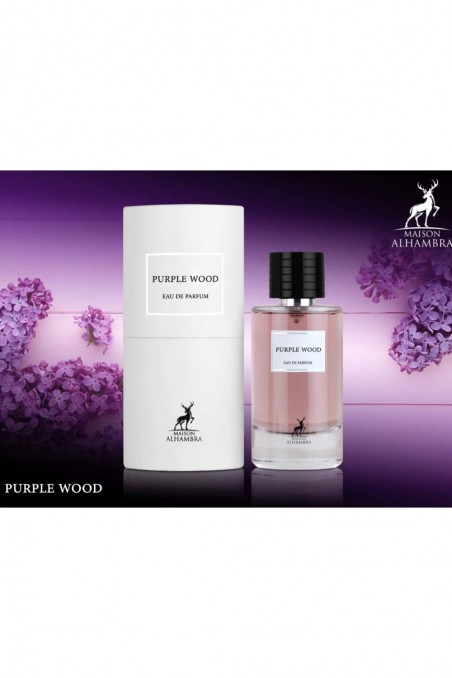 Purple Wood ALHAMBRA Eau de Parfum 100mL - Alhambra House Perfumes Dubai-Dubaï Fragrances-Safwa Boutique