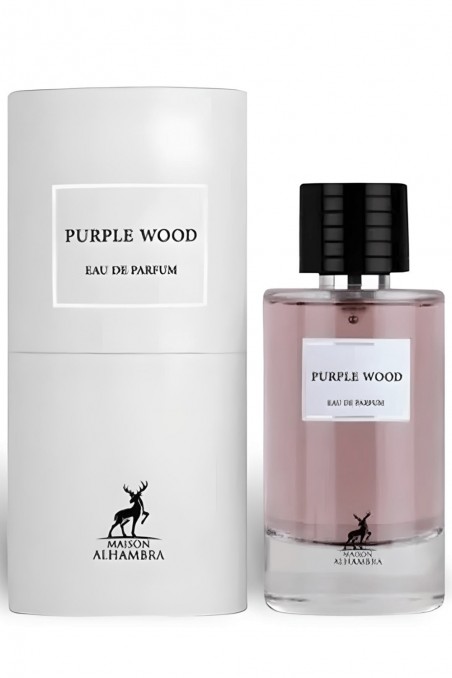 Água de Perfume Purple Wood ALHAMBRA 100mL - Casa de Perfumes Alhambra Dubai-Parfums Dubaï-Safwa Boutique