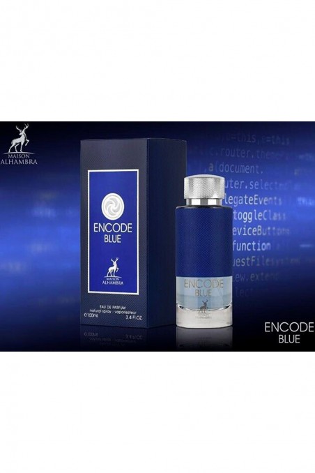 Eau de Parfum Encode Blue ALHAMBRA 100mL - Maison Alhambra Parfumer Dubaï-Parfums Dubaï-Safwa Boutique