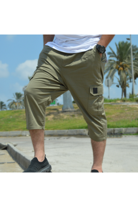 Pantaloni Capri Cargo Rayane 11PT-Pantacourt-Safwa Boutique