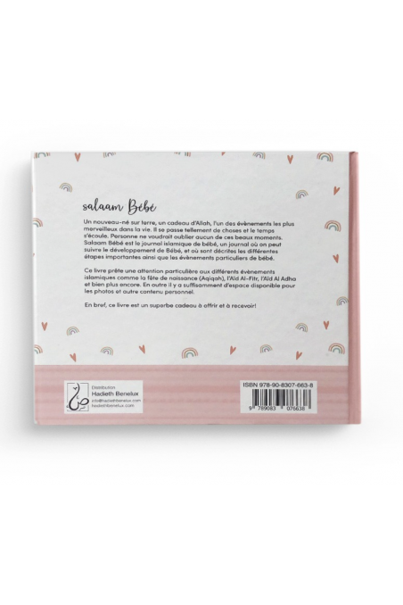 Salaam baby: den islamske babyens dagbok - Hadieth Benelux-Femme musulmane-Safwa Boutique