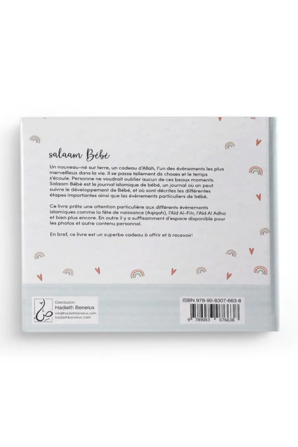 Salaam baby: den islamiske babydagbog - Hadieth Benelux-Femme musulmane-Safwa Boutique