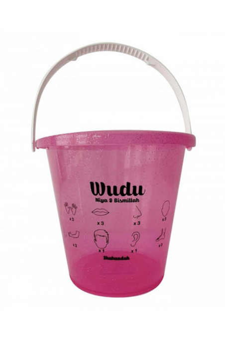 Hink för ablutiner (Wudu Hink) för barn och vuxna - Hadieth Benelux-Marknad-Safwa Boutique