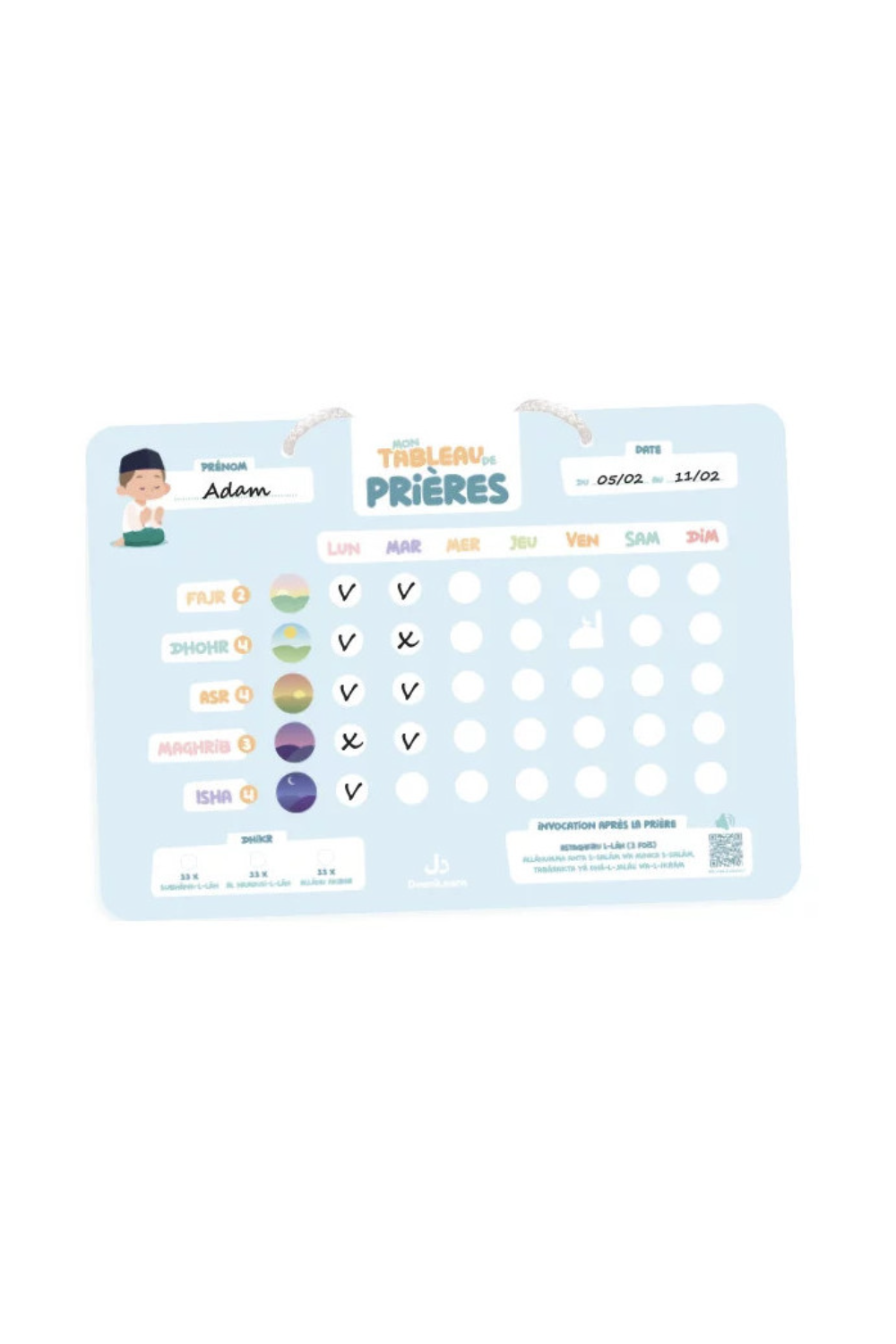 Mitt Bønnebrett - DeeniLearn UTGAVE-Enfant & Famille-Safwa Boutique