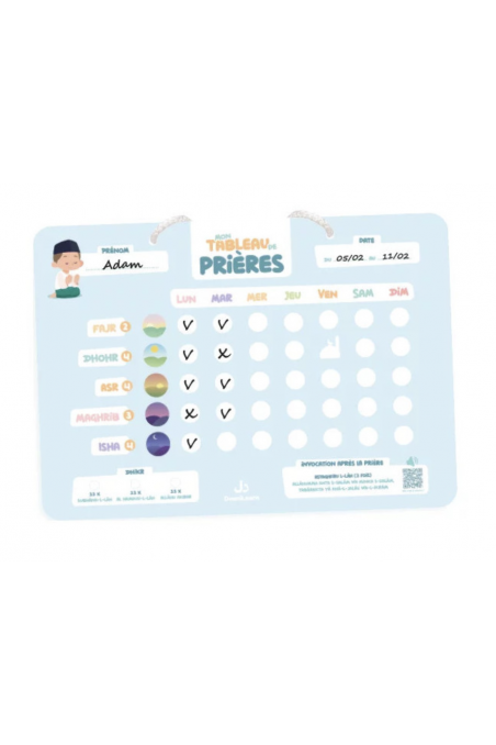 Mitt Bönebord - DeeniLearn UTGÅVA-Enfant & Famille-Safwa Boutique