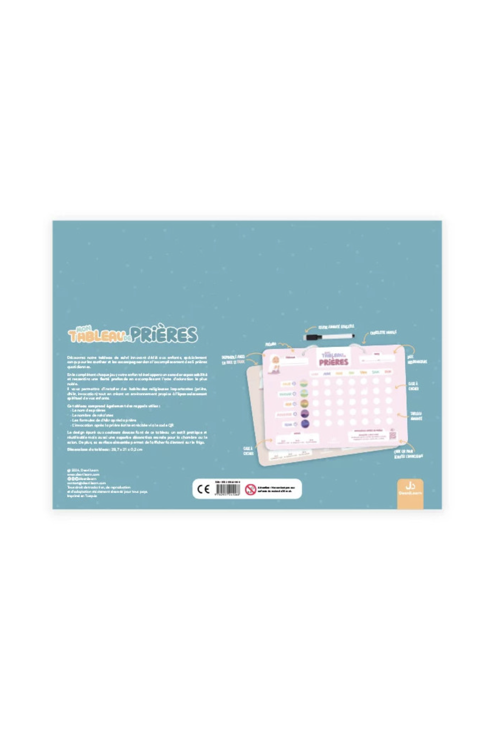 Mi Tablero de Oraciones - EDICIÓN DeeniLearn-Enfant & Famille-Safwa Boutique