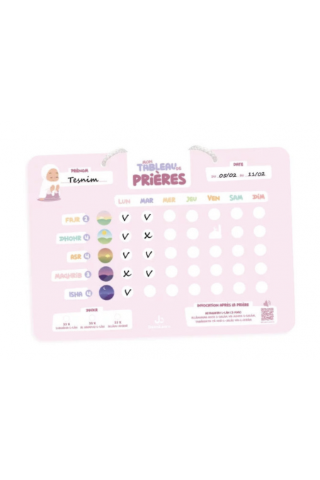 Mitt Bönebord - DeeniLearn UTGÅVA-Enfant & Famille-Safwa Boutique