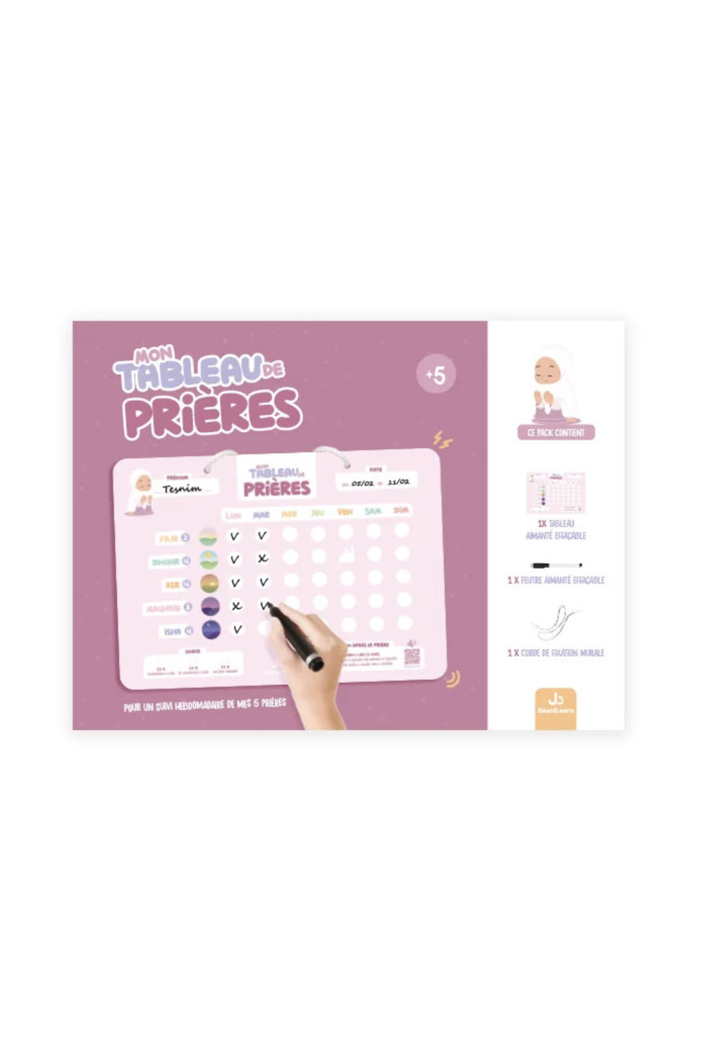 Mi Tablero de Oraciones - EDICIÓN DeeniLearn-Enfant & Famille-Safwa Boutique