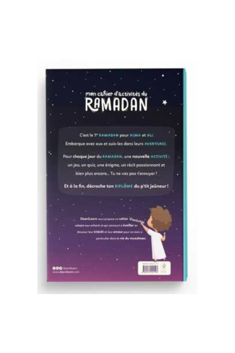 Il mio quaderno di attività del Ramadan "da 6 anni" - EDIZIONE DeeniLearn-Livres Enfants-Safwa Boutique