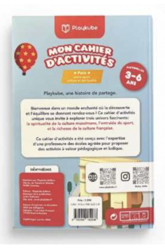 O meu caderno de atividades: Edição Paris 3-6 anos -... 2