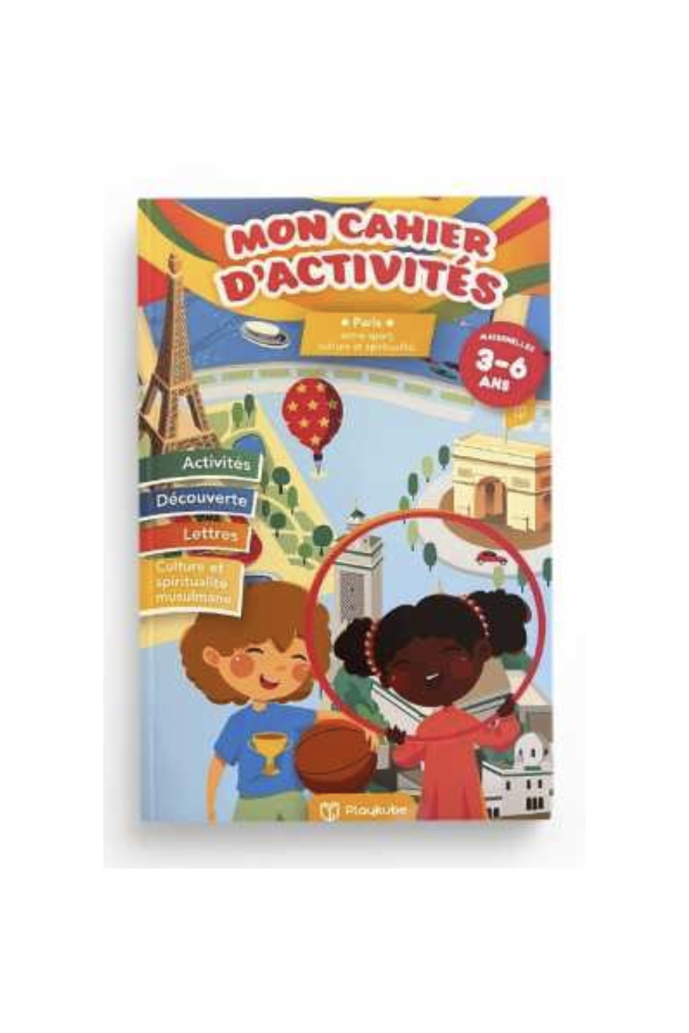 Il mio quaderno di attività: Edizione Parigi 3-6 anni - Edizioni Playkube-Livres Enfants-Safwa Boutique