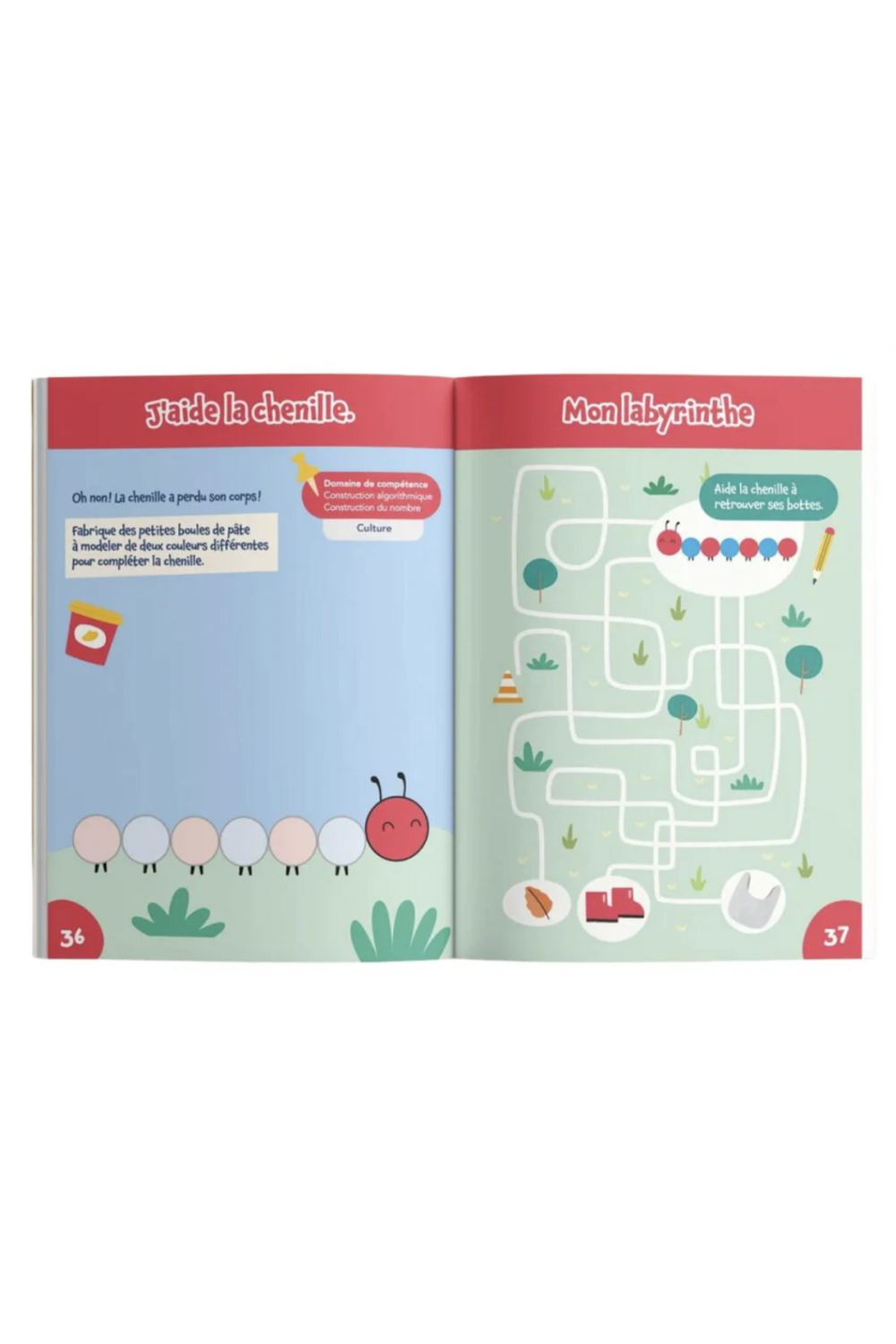 Il mio quaderno di attività: Edizione Parigi 3-6 anni - Edizioni Playkube-Livres Enfants-Safwa Boutique