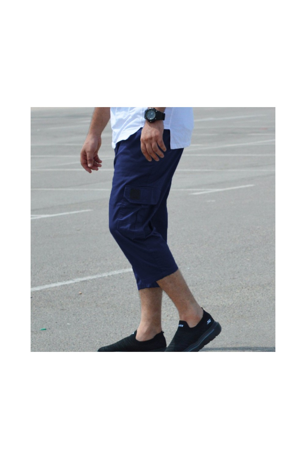Pantaloni Capri Cargo Rayane 11PT-Pantacourt-Safwa Boutique