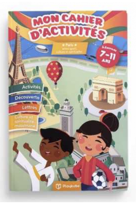 Il mio quaderno di attività Edizione Parigi 7-11 anni - Edizioni Playkube-Livres Enfants-Safwa Boutique