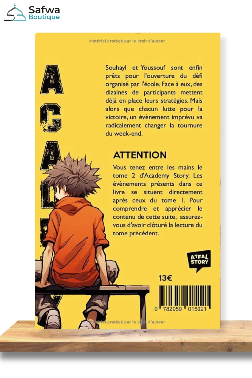 Academy Story Bind 2 af Naïm Hammami - Udgave Atfal Story-Livres Enfants-Safwa Boutique