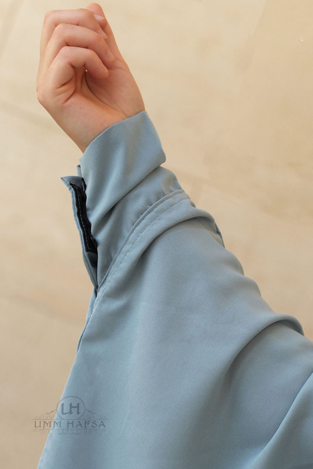 Todelt abaya med klips Umm Hafsa-Ensemble & Tunique-Safwa Boutique