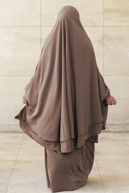 Amira Jilbab mit 2 Schleiern – Umm Hafsa-jilbab & jilbabs-Safwa Boutique