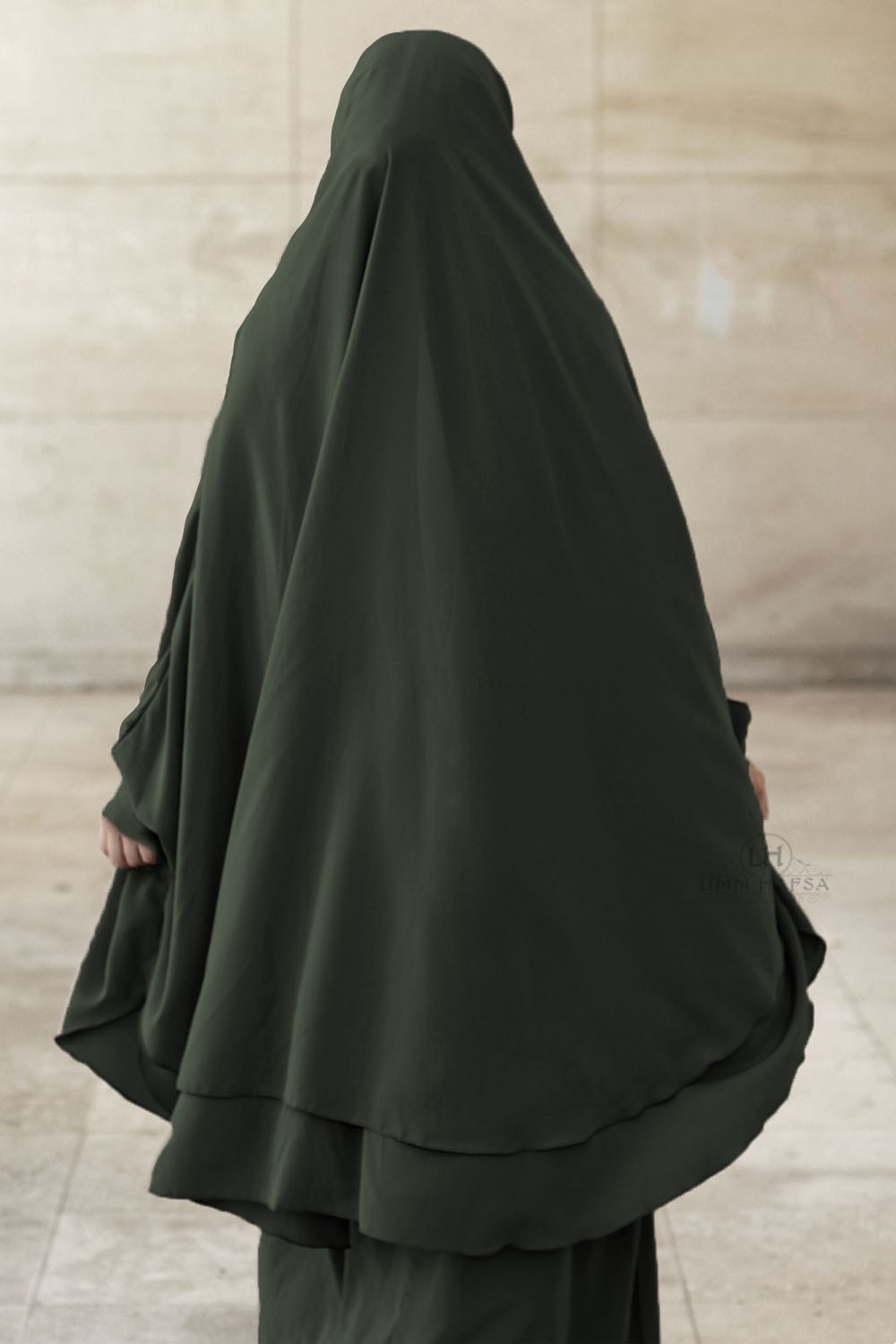 Amira Jilbab mit 2 Schleiern – Umm Hafsa-jilbab & jilbabs-Safwa Boutique