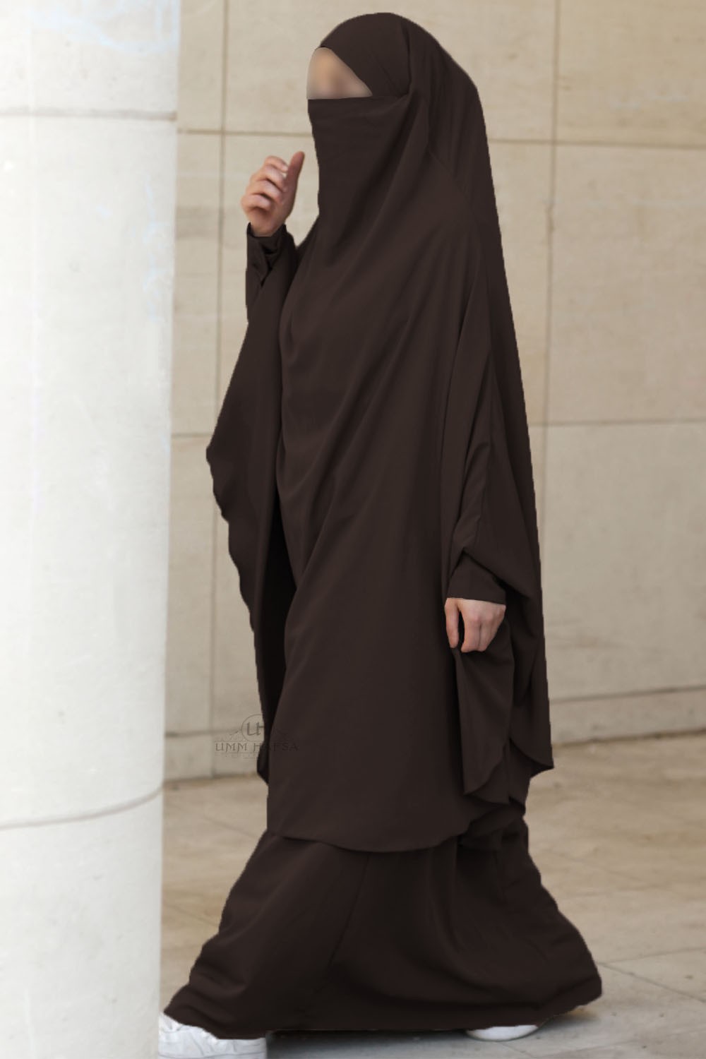 Amira Jilbab mit 2 Schleiern – Umm Hafsa-jilbab & jilbabs-Safwa Boutique