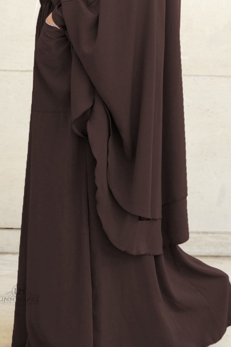 Amira Jilbab mit 2 Schleiern – Umm Hafsa-jilbab & jilbabs-Safwa Boutique
