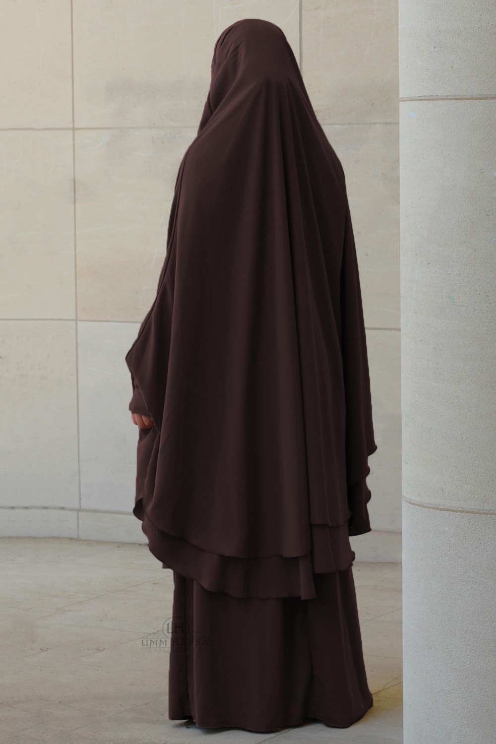 Amira Jilbab mit 2 Schleiern – Umm Hafsa-jilbab & jilbabs-Safwa Boutique