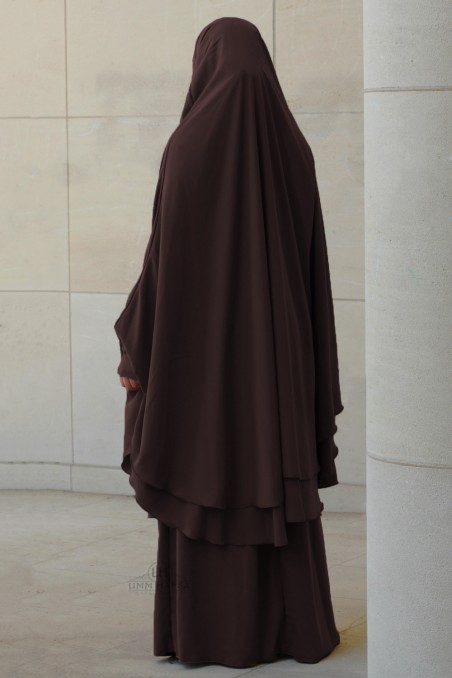 Amira Jilbab mit 2 Schleiern – Umm Hafsa-jilbab & jilbabs-Safwa Boutique