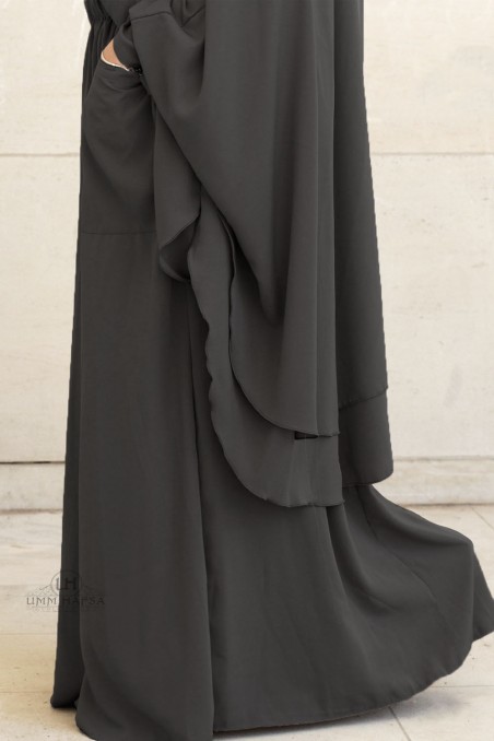Amira Jilbab mit 2 Schleiern – Umm Hafsa-jilbab & jilbabs-Safwa Boutique