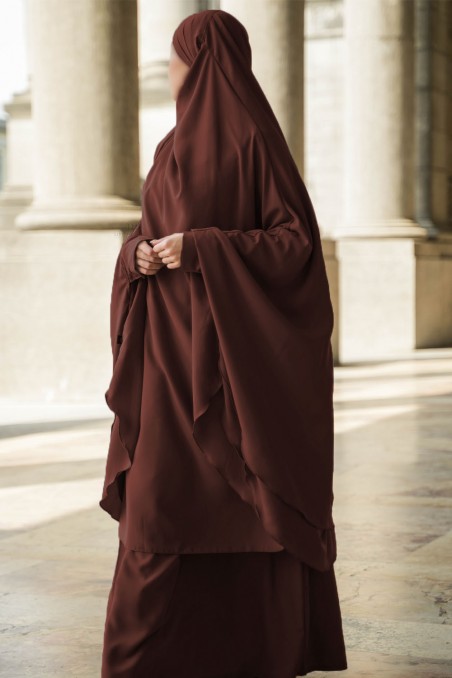 Amira Jilbab mit 2 Schleiern – Umm Hafsa-jilbab & jilbabs-Safwa Boutique