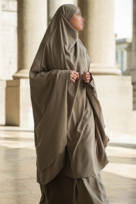 Amira Jilbab mit 2 Schleiern – Umm Hafsa-jilbab & jilbabs-Safwa Boutique